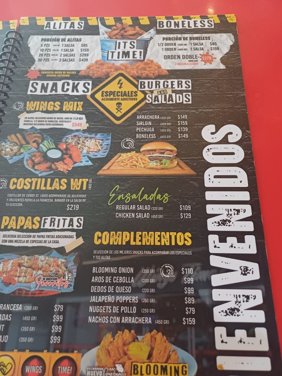 Wings Time Suc Domingo Arrieta Menu - Image 3